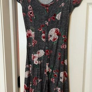 Cute size small floral skater dress